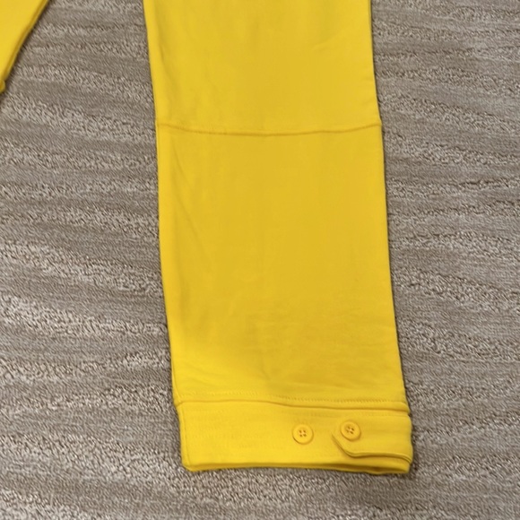 HUSTLE GANG men’s aslan pant cyber yellow with pockets. Size 3XL - Picture 8 of 12